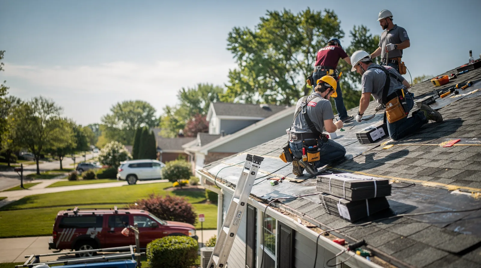 Roof Repair in River Forest, IL around you